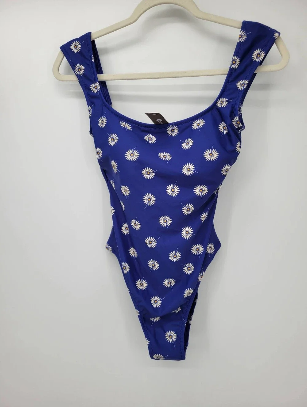 J Crew Cap-sleeve one-piece swimsuit in daisy print CQ427 Size 2 NEW!